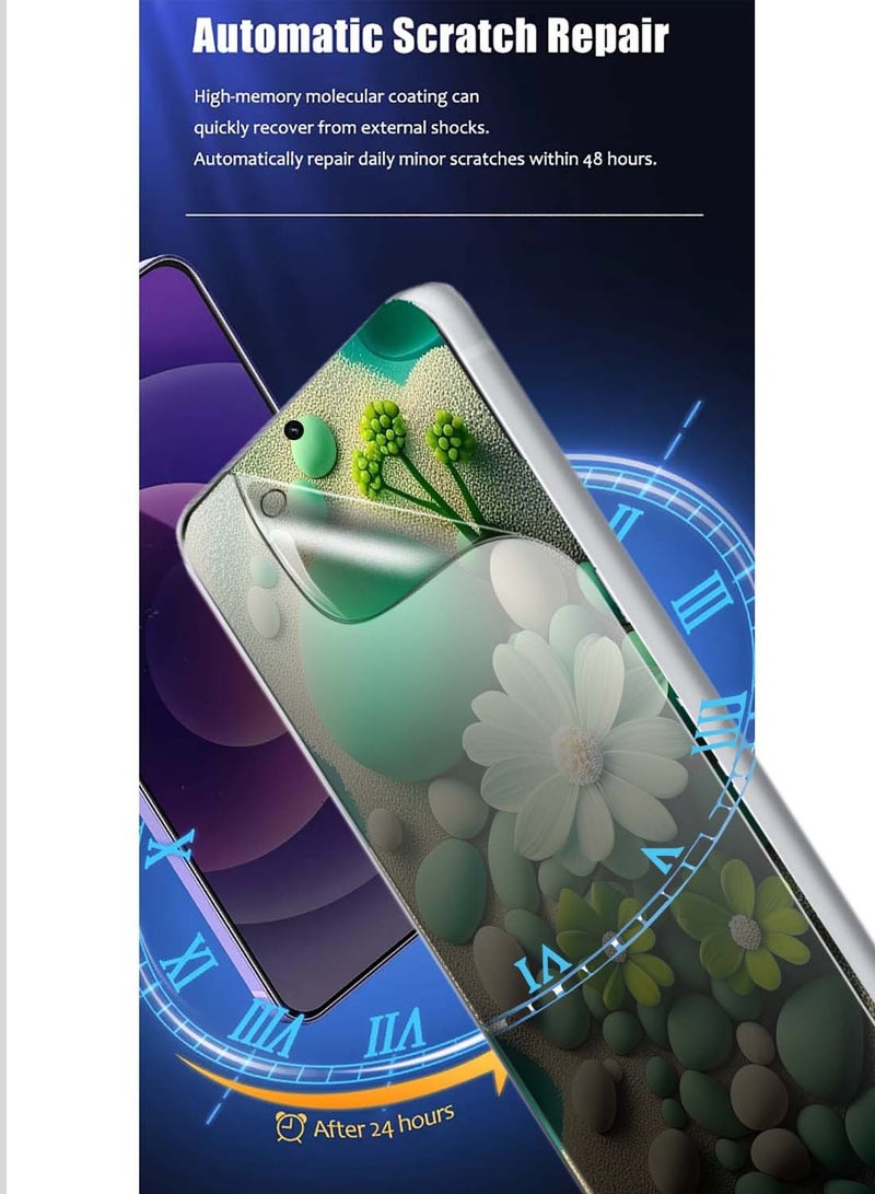 دبليو تيك حماية شاشة رقيقة ومرنة لهاتف سامسونج جالاكسي A57 5G 2026 من نوع هيدروجيل ضد التجسس / حماية الخصوصية (MSHFMP) - شفافة - Image 5